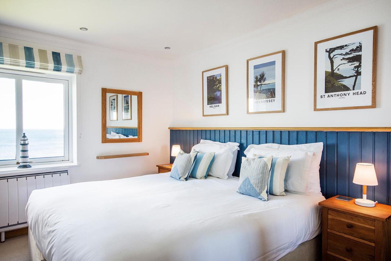 Marine Point, Mevagissey - Sensational Cliff Top Views Of Harbour And Bay Екстер'єр фото