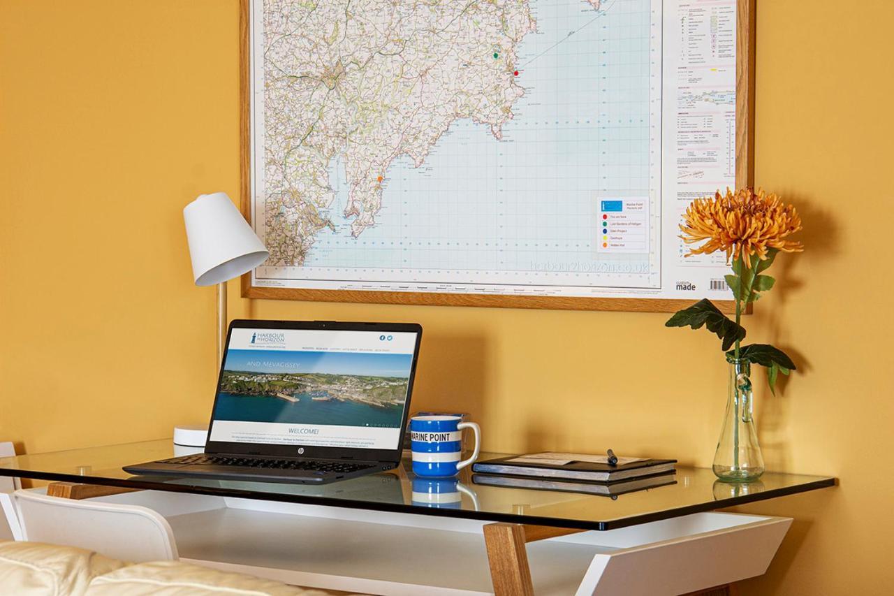 Marine Point, Mevagissey - Sensational Cliff Top Views Of Harbour And Bay Екстер'єр фото